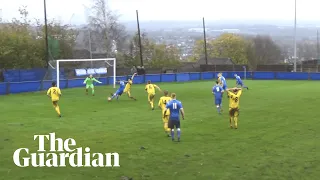 Padiham v Widnes and a remarkable final minute of non-league football