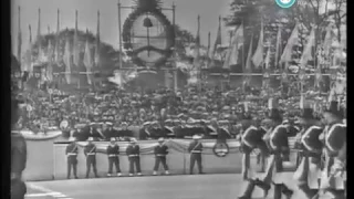 DESFILE DIA DE LA INDEPENDENCIA ARGENTINA 1978 -  SONIDO REMASTERIZADO