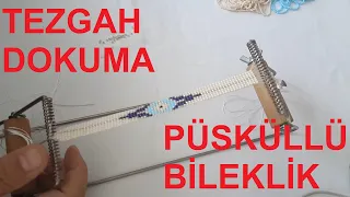 How to make loom weaving bracelet?