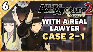 The Great Ace Attorney Chronicles 2: Resolve with an Actual Lawyer! Part 6 | TGAA 2-1