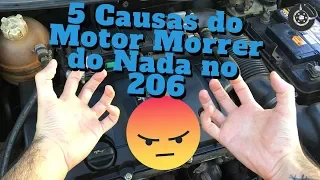 5 Causas Do Motor Morrer do Nada no Peugeot 206 😡