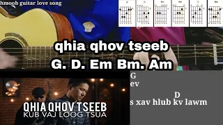 kub vaj_qhia qhov tseeb cover guitar chords by beer Yang