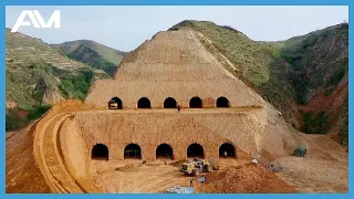 Leaving the city/Man builds an amazing apartment inside a mountain/DIY Renovation/Timelapse