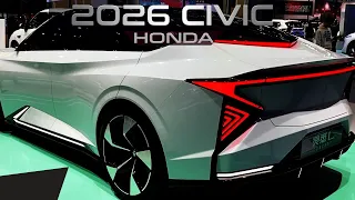 2026 HONDA CIVIC - All New Interior and Exterior Future Design