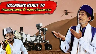 Villagers React To Perseverance Rover Landing & Ingenuity Helicopter Flight