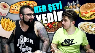 YEMEK SINIRLARIMIZI ZORLADIK !