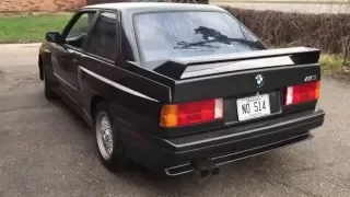 1988 BMW M3 startup