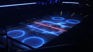 Avalanche third period on ice projection/ intro Vs. Florida Panthers