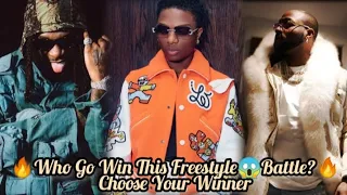 Wizkid Challenge😱Burnaboy And Davido In Freestyle Battle! Who Got The Best Freestyle?