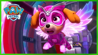 ¡Los Mighty Pups Super Paws salvan un cohete y mucho más! - Episodio Español - Patrulla de Cachorros