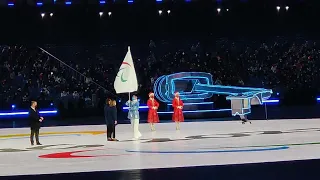 China to Italy - Italy Anthem - Beijing Winter Paralympics 2022