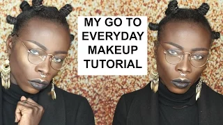 MY GO TO EVERYDAY MAKEUP ROUTINE | DARK SKIN TUTORIAL  | WAY OF YAW