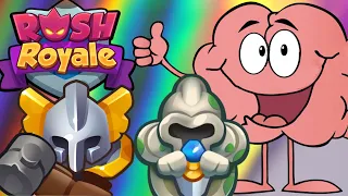 THE *NEW* MOST BIG BRAIN DECK || RUSH ROYALE