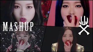 LOONA YYXY Yves/Chuu/Go Won/Olivia Hye  - New/Heart Attack/One&Only/Egoist MASHUP