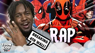 DAREDEVIL, SPIDER-MAN & DEADPOOL RAP | "RED 3" | RUSTAGE ft. Shwabadi & Connor Quest! (REACTION)