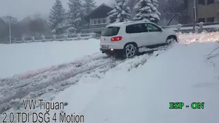 VW  Tiguan 4 Motion  in snow 2