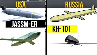 USA JASSM-ER vs Russia KH-101 : Which Air-Launched Stealth Cruise Missile is More Powerful?