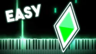 Geometry Dash - Practice Mode | EASY Piano Tutorial