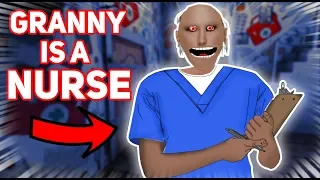 Granny TAKES CARE OF US AS A NURSE!!! | Granny The Mobile Horror Game (Mods)