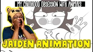 My Childhood Obsession with Animals by Jaiden Animations | Storytime Animation AyChristene Reacts