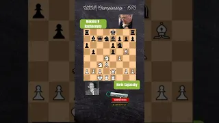 Powerful Domination From Boris Spassky × Nukhim N Rashkovsky[USSR Championship]| Sicilian Defense_CM