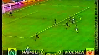 COPPA ITALIA 1996 97 FINALE AND  NAPOLI VICENZA 1 0