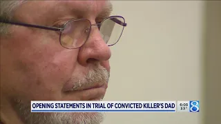 Attorneys lay out cases in trial of convicted killer's dad