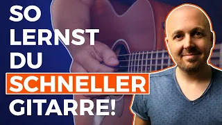 Mit diesen 7 Tipps wirst du SCHNELLER Gitarre lernen!