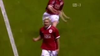 Alan Smith Goal 10.04.2007 Manchester United FC - AS Roma 7:1