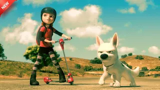 A Superdog, embarks on a Mission to save his friend from a Gangster. Explain In Hindi.