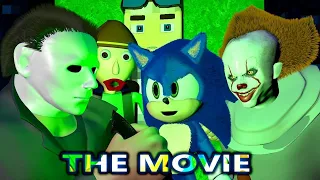 PENNYWISE IT vs BALDI SONIC MICHAEL MYERS HORROR MOVIE! official Chapter Minecraft Animation