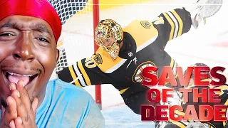 Reaction To Greatest NHL Saves of the Decade | 2010-2019