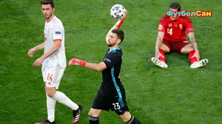 Швейцария - Испания 1:1 ЗОММЕР, пенальти 1:3 СИМОН Евро 2020