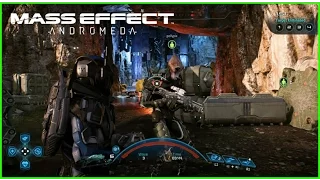 Mass Effect Andromeda PS4 Gameplay -  Online Multiplayer - Lots of Glitches but no Emotes?