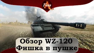 Обзор WZ-120 - "фишка в пушке"