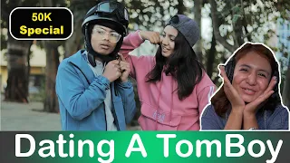 Reacting to Dating a Tomboy || RisingStar Nepal || 50K Special