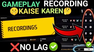 Free Fire Gameplay Recording Kaise kare 2023 | Recordings Kaise Hoga Free Fire Gameplay Recording ?