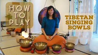 How to Play Tibetan Singing Bowls: Beginner's Home Practice
