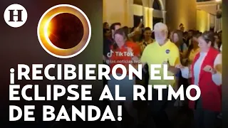 ¡Al ritmo de la banda! Científicos hacen fiesta para recibir al eclipse en Mazatlán