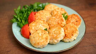 Do you have chicken fillet? Recipe in 15 minutes! Delicious chopped cutlets without a meat grinder!