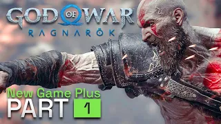 GOD OF WAR RAGNAROK NG+ Walkthrough Gameplay - Part 1 (Give Me God of War Difficulty)