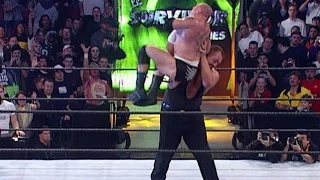 Big Show vs Brock Lesnar WWE Survivor Series 2002