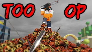 Chainsaw is too overpowered... ROBLOX Combat Warriors