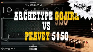 Archetype Gojira vs Peavey 5150 / Studio600ru