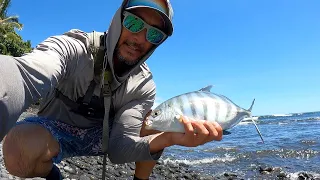 Catching Bonefish in Hilo, Hawaii