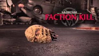 Mortal Kombat X sub-zero faction kills and fatalities
