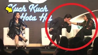 Kajol Gets JEALOUS Of Rani Mukherjee Getting LOVE From Shahrukh Khan @KuchKuchHotaHai Get Together