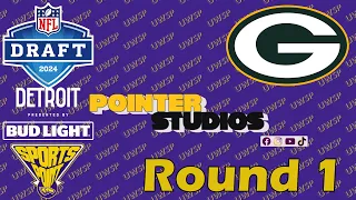NFL DRAFT 2024 LIVE REACTION AND ANALYSIS WITH SPORTSPOINT ROUND 1!