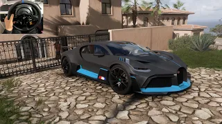 Forza Horizon 5 - Bugatti Divo 2019 Goliath Race Thrustmaster T300RS Gameplay [4K]