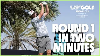 Highlights: Round 1 in Two Minutes | LIV Golf Jeddah